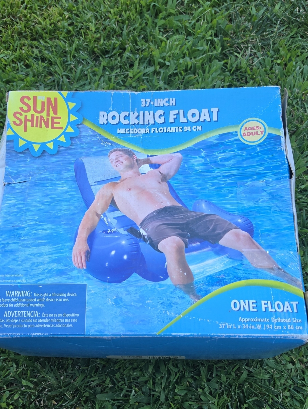 Blue Rocking Swim Float  New In Box - Picture 3 of 3